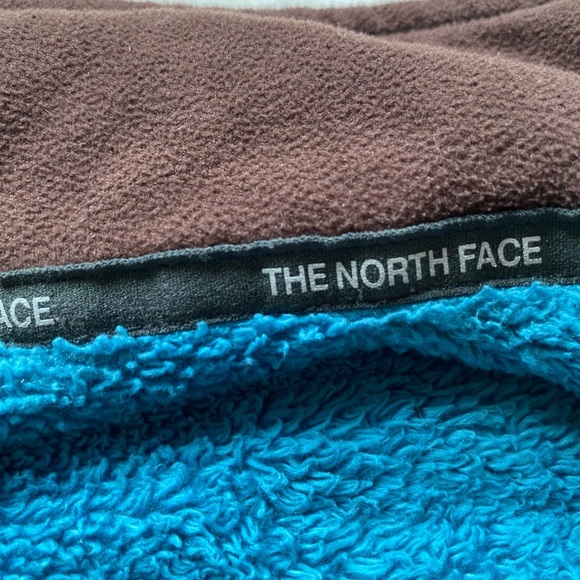 The North Face Teal Blue Fleece Zip Jacket Women’s Small | Soft Full Zip - Picture 8 of 14